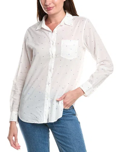 G1 Star Print Airy Lawn Shirt