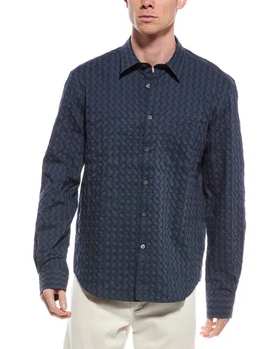 M Missoni Camicia Regular Fit Shirt In Blue