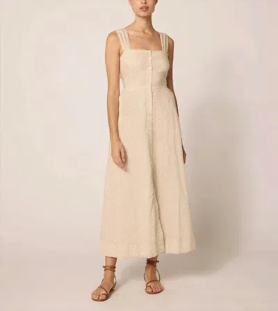 Cleobella Amada Ankle Dress In Rialto Print In Neutral