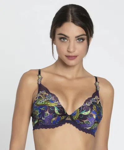 Lise Charmel Dentelle Cashmer Contour Bra In Emaux In Multi