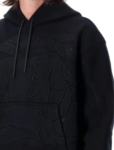 Burberry Sweatshirts In Black