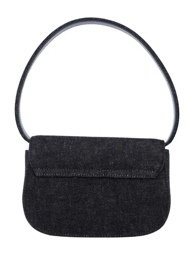 Diesel 1dr Denim Shoulder Bag