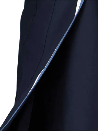 Marni Midi Wallet Skirt In Blue