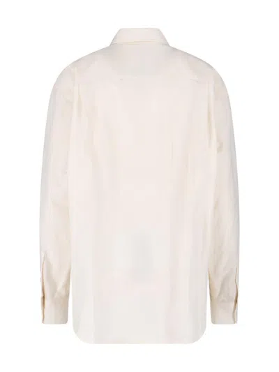 Marni Ruffled Blouse In Neutral