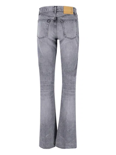 Haikure Straight Leg Trousers With Belt Loops