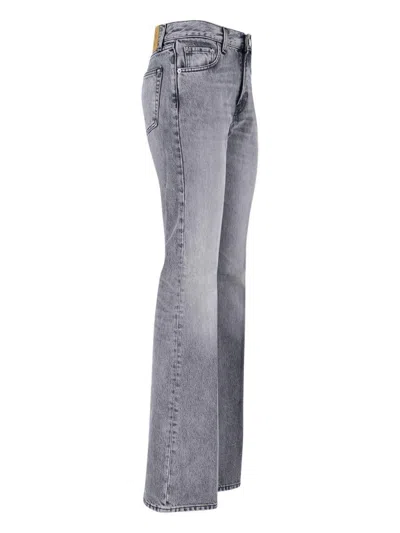 Haikure Straight Leg Trousers With Belt Loops