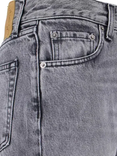 Haikure Straight Leg Trousers With Belt Loops