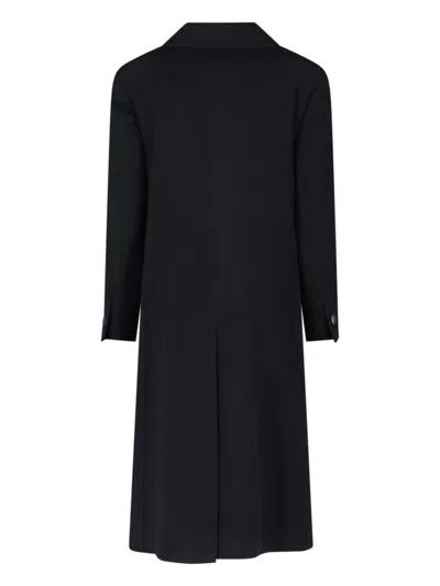 Tagliatore Casual Jacket With Button Detailing And Flap Pockets In Black