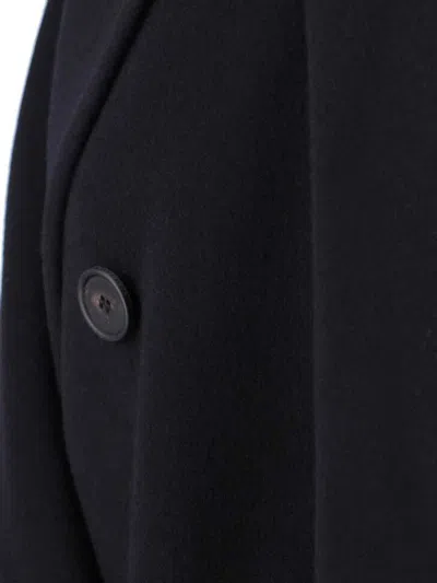 Tagliatore Casual Jacket With Button Detailing And Flap Pockets In Black
