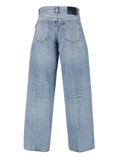 Haikure Straight Leg Trousers Belt Loops