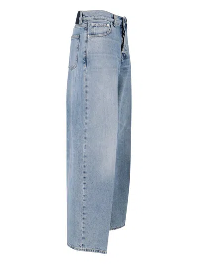 Haikure Straight Leg Trousers Belt Loops