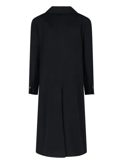 Tagliatore Casual Jacket With Button Detailing And Flap Pockets In Black