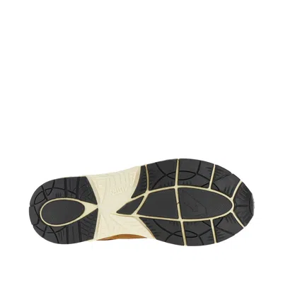 Autry Hyperway Sneakers In Cigar And Silver Mesh And Suede