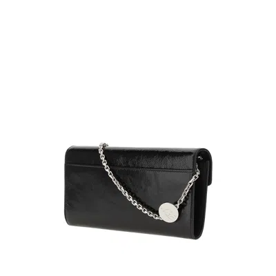 Roger Vivier Leather 'belle Vivier' Clutch