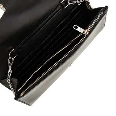 Roger Vivier Leather 'belle Vivier' Clutch