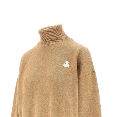 Isabel Marant Étoile Isabel Marant Etoile Nashas Turtleneck Sweater With Embroidered Logo
