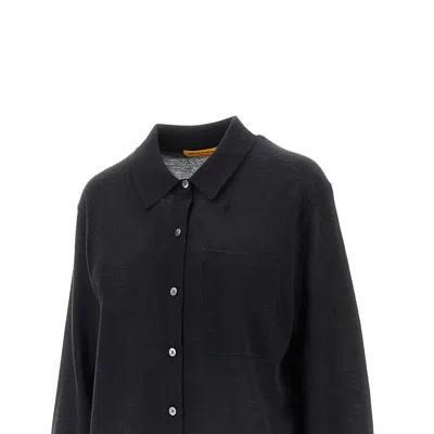 Guest In Residence Lvr Exclusive Showtime Cashmere Shirt In Black