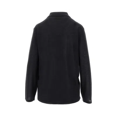 Guest In Residence Lvr Exclusive Showtime Cashmere Shirt In Black