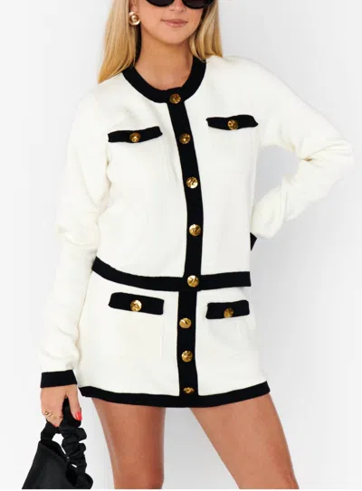 Show Me Your Mumu Kit Cardi In White