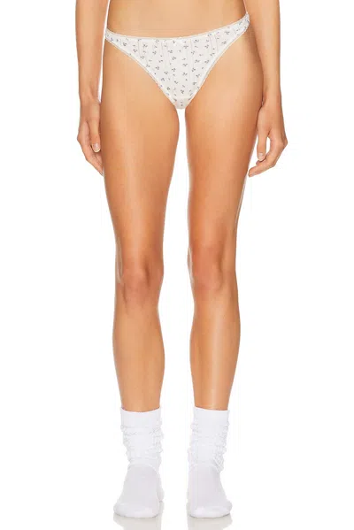 Cou Cou Intimates The High Rise Panty In White
