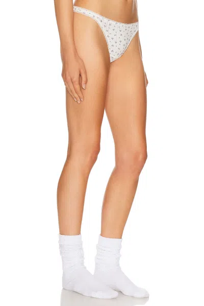 Cou Cou Intimates The High Rise Panty In White