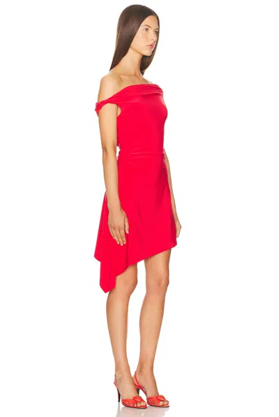 Sandy Liang Riverton Dress In Red
