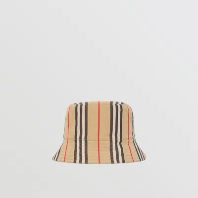 Burberry Icon Stripe Bucket Hat