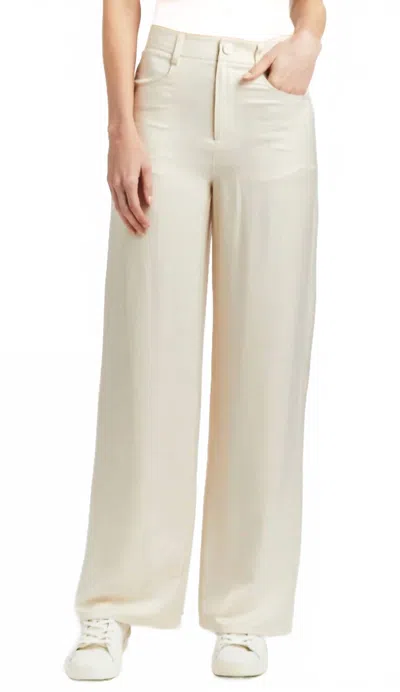 Drew Amyra Pants In Champagne In White