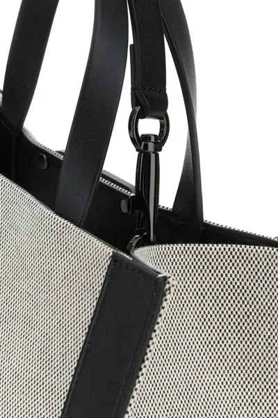 Valentino Small Vlogo Signature Canvas Tote Bag