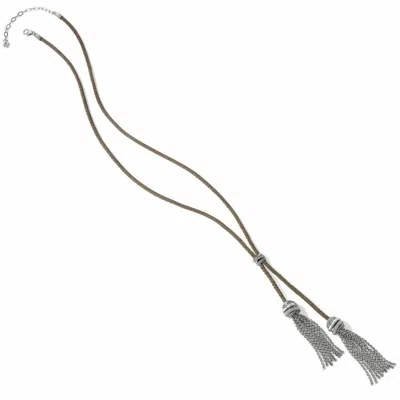 Brighton Women's Neptune's Rings Lariat Necklace In Beige