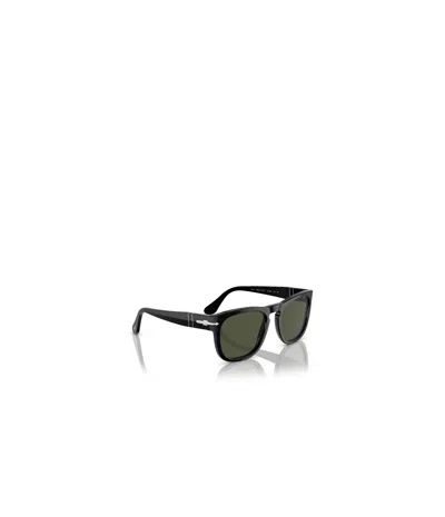 Persol Rectangular Sunglasses In Green