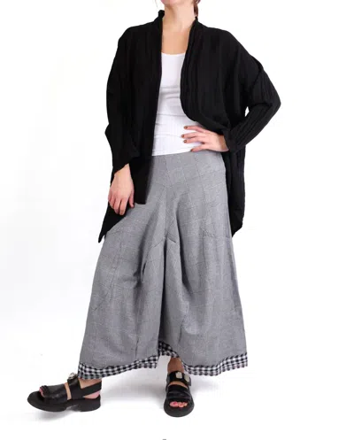 Tulip Clothing Portia Skirt In Black/white