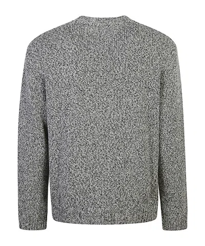 Barena Venezia Textured Knit Sweater With Cozy Fit And Versatile Style In Gray