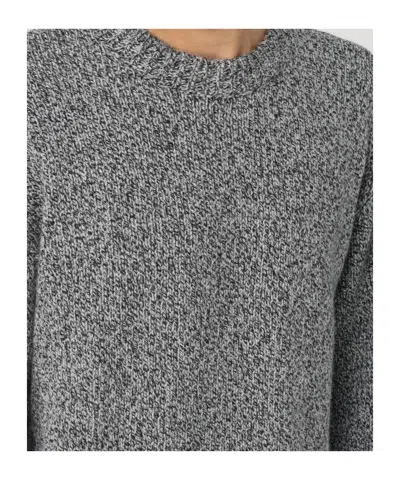 Barena Venezia Textured Knit Sweater With Cozy Fit And Versatile Style In Gray