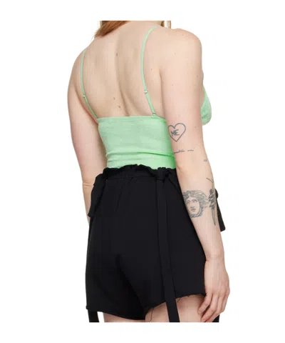 Baserange Mississippi Velour Body In Green