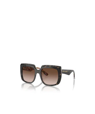 Dolce & Gabbana Dolce  Gabbana Eyewear Square Frame Sunglasses