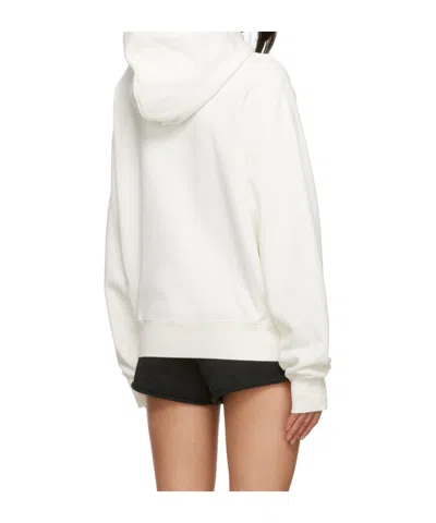 Heron Preston Long Sleeve Sweatshirt In White