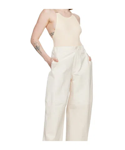Baserange Off-white Suspend Bodysuit In Neutral