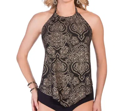 Magicsuit Nicole Underwire Tankini Top In Bandana Black