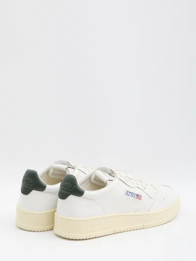 Autry White Sneakers With Smooth Leather Upper In White