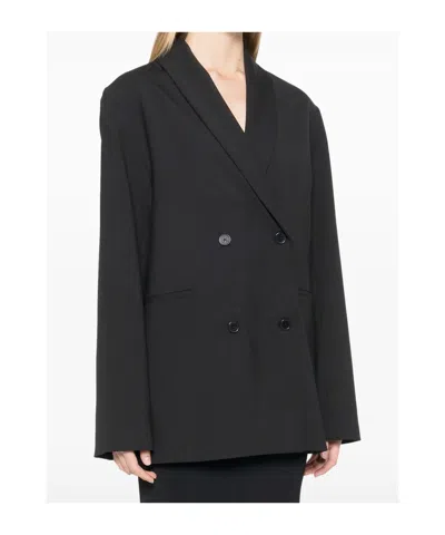 Loulou Studio Sancia Blazer And Suits In Black