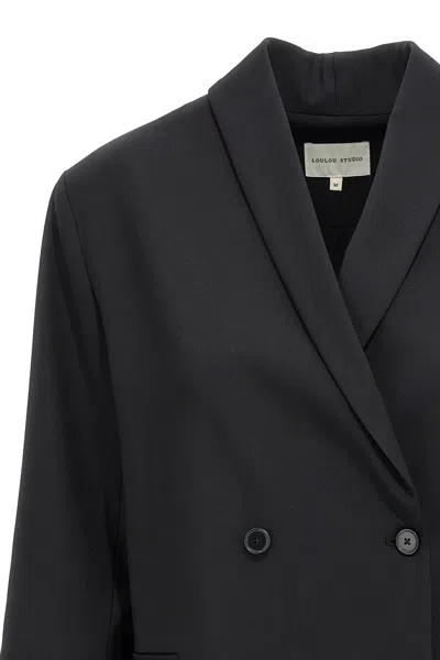 Loulou Studio Sancia Blazer And Suits In Black