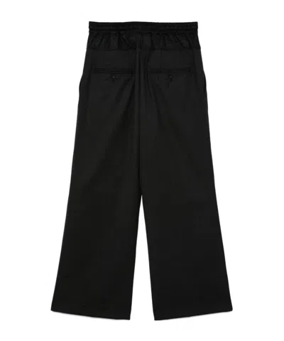 Junya Watanabe Drawstring Waist Casual Pants In Black