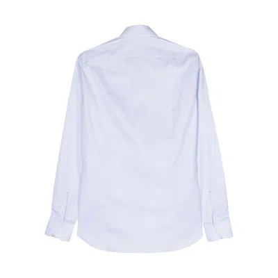 Mazzarelli Long-sleeved Shirt In White