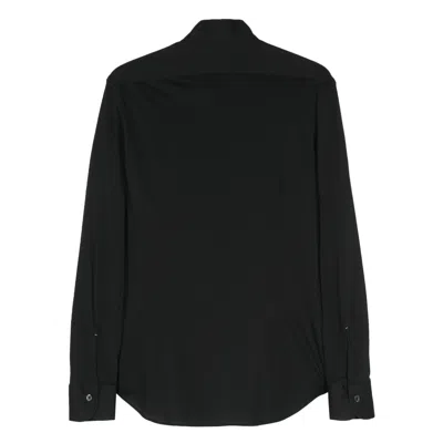 Mazzarelli Long-sleeve Shirt In Black