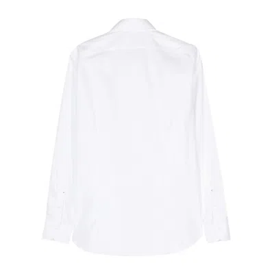 Mazzarelli Cotton Shirts In White