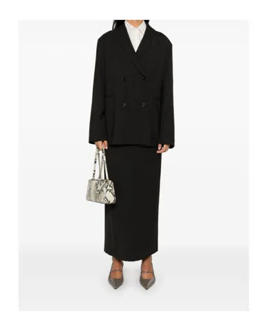 Loulou Studio Sancia Blazer And Suits In Black