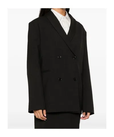 Loulou Studio Sancia Blazer And Suits In Black