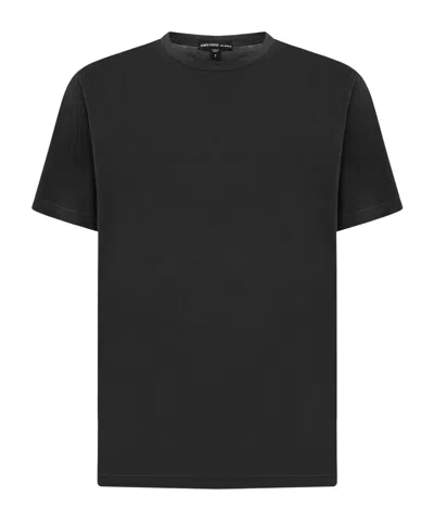 James Perse Charcoal-colored Crew-neck T-shirt
