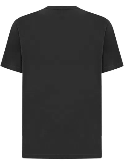 James Perse Charcoal-colored Crew-neck T-shirt